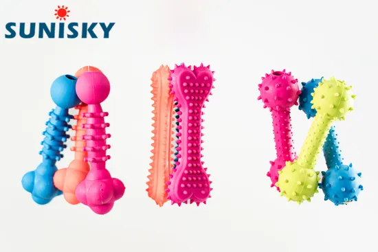 Fuzzy Rugby Toy for Dogs Rubber Pet Toys Tennis Ball